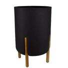 Vaso Cilíndrico Decore Chumbo 33 Japi