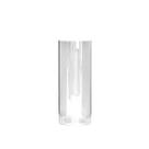 Vaso Cilindrico Transparente de Vidro