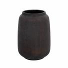 Vaso Cimento Cinza Escuro Design Clássico