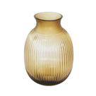 Vaso Classico Cristal Marrom Suave Finos Lapidados Vaso Classico Cristal Marrom Suave Finos Lapidados