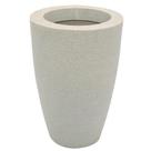 Vaso cone grafiato 45 branco marmore vasap Vaso cone grafiato 45 branco marmore vasap