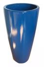 Vaso cone liso 55 azul macauba 5319 Vaso cone liso 55 azul macauba 5319