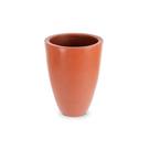 Vaso Cone Liso 77cm Terracota Grande Jardim Decorativo Vaso Cone Liso 77cm Terracota Grande Jardim Decorativo