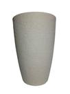 Vaso Conico Cinza Polietileno Japi