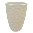 Vaso Cônico Prisma Cimento Pequeno 44 X 31cm - Japi Vaso Cônico Prisma Cimento Pequeno 44 X 31cm - Japi