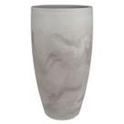 Vaso Cônico Slim Liso 33 (37L) Cor Cimento Queimado JAPI Vaso Cônico Slim Liso 33 (37L) Cor Cimento Queimado JAPI