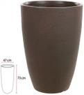 Vaso Conico Veneza Tabaco 73cm