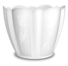 Vaso cor e forma branco solido - Helsim Vaso cor e forma branco solido - Helsim