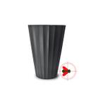Vaso Creta Conico 24 Preto