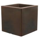 Vaso Cubo (20x20) Cor Antique Rusty VASART