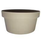 Vaso Cuia Bari Eco (10x5) Cor Cinza Taupe OKLA