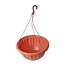 Vaso Cuia Suspenso Para Planta Samambaia e Rosa do Deserto de Plástico 5,6 Litros Merconplas