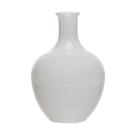 Vaso Dália 11cm x 7,5cm Branco Vidro Lyor