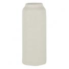 Vaso De Cerâmica Branco 13,5x13,5x33cm