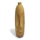 Vaso de Cerâmica Estilo Madeira com Design de Rosto 40x11cm Vaso de Cerâmica Estilo Madeira com Design de Rosto 40x11cm