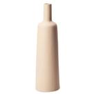 Vaso de cerâmica Garrafa bege Mart 12x34