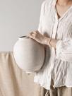 Vaso de cerâmica LE TAUCI Rustic Farmhouse 25cm branco para casa