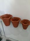 Vaso de cerâmica para parede