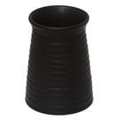 Vaso De Cerâmica Preto Decoração Ambiente Mesa Sala Quintal