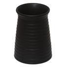 Vaso De Cerâmica Preto Decoração Ambiente Mesa Sala Quintal