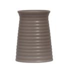 Vaso de Cerâmica Redondo Mesa Decoração Ambiente Enfeite