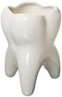 Vaso de cerâmica vidrada Practicon Molar de 6 cm de altura