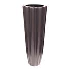Vaso de Chão Boca Larga Atlantic Chocolate Rustic Decorativo 73x23cm