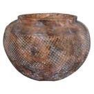 Vaso de cimento decorativo estilo ferrugem g