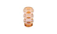 Vaso De Cristal Redondo Âmbar