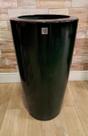 Vaso de Fiberglass com Pintura Efeito Vietnamita Verde Escuro Vaso de Fiberglass com Pintura Efeito Vietnamita Verde Escuro