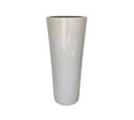 Vaso de Fibra Vidro Cachepot 66x30cm Branco Vaso de Fibra Vidro Cachepot 66x30cm Branco