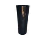 Vaso de Fibra Vidro Cachepot 66x30cm Preto
