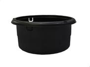 Vaso de flor Cachepot para Orquidea Plastico N19 - Preto