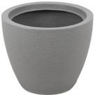 Vaso de Flor Tramontina Asteca Plástico Granito Pedra Jardim Hall de Entrada Flores Plantas