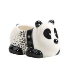 Vaso de flores Ceramic Panda Creative Cartoon Animal 13,3 cm Vaso de flores Ceramic Panda Creative Cartoon Animal 13,3 cm