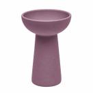 Vaso de Flores Roxo Decoração Elegante Escritório Sala Espaço Zen Cerâmica 20cm Vaso de Flores Roxo Decoração Elegante Escritório Sala Espaço Zen Cerâmica 20cm