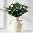 Vaso de flores SIDUCAL Cerâmica Rústica Farmhouse Terracotta 18,5 cm