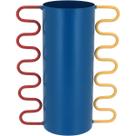 Vaso de Metal Design Premium 20x12cm Decorativo Flores Luxo