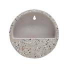Vaso de Parede de Cimento Cinza Granilite - Referência CN0033 Vaso de Parede de Cimento Cinza Granilite - Referência CN0033