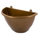 Vaso De Parede Meia Lua Para Flor Folhagens Decoração Jardim Horta Vertical Marrom