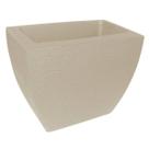 Vaso de Parede Moderno 25 (5L) Cor Cimento JAPI Vaso de Parede Moderno 25 (5L) Cor Cimento JAPI