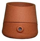 Vaso De Planta Brota Auto Irrigável 25cm Terracota Copo De Leite P Raiz Vaso De Planta Brota Auto Irrigável 25cm Terracota Copo De Leite P Raiz