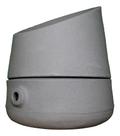 Vaso De Planta Brota Autoirrigável 25cm Cimento Copo De Leite P Raiz Vaso De Planta Brota Autoirrigável 25cm Cimento Copo De Leite P Raiz