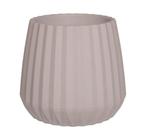 Vaso de Planta Cachepot Wave 37cm Branco Antigo
