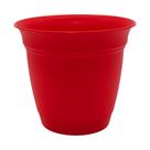 Vaso de Planta Eclipse 20 cm Vermelho para Exterior e Interior The HC Companies