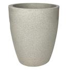 Vaso de planta luxo decorativo coluna jateada varanda e jardim 28x23 Vaso de planta luxo decorativo coluna jateada varanda e jardim 28x23