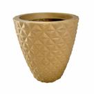 Vaso De Planta Polietileno Jardim Varanda Alt 29cm Redondo