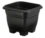Vaso de Planta Quadrado 28 x 28 x 23 cm Richioto preto