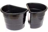 Vaso de Plantas de Plástico Cor Preta unidade