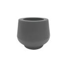 Vaso de Polietileno Cumbuca Bojudo PP Cinza Claro - Coleção Rosenbaum & O Fetiche